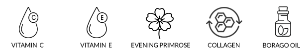 4 Synergy Face Serum ingredients icons
